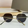 Designer Estilo vintage Série Artoa Glasses Sunglasses DTS162 Retro Silhueta Luz Slim Flor Flored Mirror Frame Ventilation Design Sunglasses DTS 162