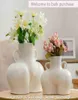 Menschlicher Körper Butt Keramik Vase Nordic Ins Wind Home Dekoration Crafts Ornamente Simulation Körperkunst getrocknete Blume Vase Ganz 21048935789