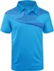 2024 męska koszula golfowa koszulka graficzna geometria liniowa Turndown Outdoor Street krótkie rękawy Button-Down Print Ubranie 240510