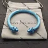 Nieuwe 2024 Dy Desginer David Yurma Sieraden Top Kwaliteit Bracelet Simple en Elegant Popular Woven Traped Rope Fashion Ring David Bracelet Punk Jewelry Chrome 901