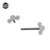 乳首リング1PC F136 Titanium Industrium Barbell Rings Nipple Bar Ear Tragus 1.6x14mm Piercing StudEarrings Body Piercing Jewelry Nipple Pi Y240510