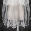 Veaux de mariée Vele de mariage avec peigne en métal accessoires pour fleur fille 2 niveaux le plus long tulle 28 "Arc embelli