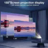Проекторы 580ANSI 4K Video Realistic Full HD 1920 * 1080p Интеллектуальное портативный Android 11 5G Wi -Fi Electronic Focused Led Home Theatre Projector J240509