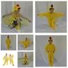 Dancewear Childrens Drama mignon petit animal jaune fourrure de fourrure costume de reproche