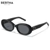 Sunglasses BERTHA Sunglasses Female Cat Eye Sunglasses Advanced Sense ins UV Protection 2023 New Fashion Retro Slim Elegance Eyeglass J240508