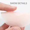 Breast Pad 6 pairs of reusable Nipple covers with box self-adhesive silicone chest invisible latex pad Petal womens stickers Q240509