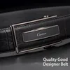 Ceinture en cuir ciartuar boucle automatique S pour les hommes Vériennes de la taille de luxe STRAP FASHION DE MONDE 220402 319E