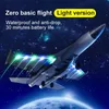 RC Glider Toy Big Size 2.4 GHz 2ch Foam Epp Material Folding Wing Low Power Outdoor Remote Control Airplane Toy for Children 240508