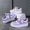 Wenzhou marca singola maglia in velcro traspirante in velcro per ragazzi ragazze della moda piccole scarpe bianche, scarpe per bambini