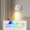 Lampe murale réglable Light USB rechargeable 3W Pondérations à LED COB Détroite chaude pour le salon de la chambre