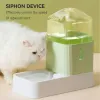 Feeding 3.5L Pet Food Water Feeder Detachable Dogs Automatic Drink Eat Dispenser Dog Food Feeding Device Cat Drinking Fountain