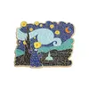 Halloween horror przerażające japońskie postacie Emalia Pin Śliczne filmy anime gry Hard Enamel Pins Zbierz metalową kreskówkę broszkową plecak w torbie z klapami odznaki klapowe