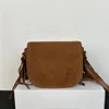 10a Fashion Luxury Design New Fashion Grosted Sac Femmes et Automne Cow Hide Winter Fringe Saddle Sac Wncbf