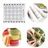 Bakningsverktyg 1pc Macaron Mat Bakeware Oven Knådan Degd bakverk Cake Sheet Rolling Pad Non Stick