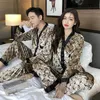 Pyjama pour femmes ensemble en velours pyjamas lun imprime