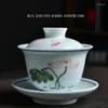 Чайные чашки с ручной росписью чаше