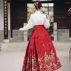 Vestidos casuais 2024 Vestido de verão 2 Peças Conjunto de colarinho chinês Cabo com estampa de impressão de tinta Salia de dois sets sets femininos outifits