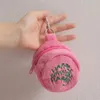 Bolsas de almacenamiento 1pcs kawaii harries hager pastel de cumpleaños mujer peluche bolso de dibujos animados mini niña cosmética