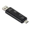 USB 2.0マイクロアンドロイド電話タイプコンピューター多機能カードリーダーOTG2.0 TF/USB