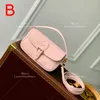 Mini Baguette Bag designer axelväska 19 cm hobo handväska 10a spegelkvalitet kohude crossbody väska med låda l010