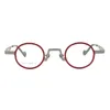 Zonnebrillen frames vrouwen rond pure titanium bril frame heren vintage optische glazen recept brillen