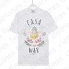 2024 Casablancas T-shirt Luxury Mens Tees Portez Summer Round Nou Sweat Absorbant les manches courtes extérieures Coton Designer Cotton T-shirt Casablancas Shirts