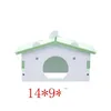 犬小屋は新しい固形材の階段ハムスターハウスモルモットケージ小動物巣ラットペットプレイゲーム用品ZG0009ドロップ配信DHYMT