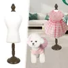 Hondenkleding modejurk vorm mannequin display stand rack poppen model voor huisdier kleding miniatuur naaien