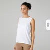 Active Shirts QieLe Hollow Back Sport Vest For Women Sleeveless Loose Thin Long Waist Workout Shirt Yoga Tank Tops