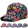 Bollmössor FS Summer Brand Baseball Cap för män Purple Flower Women Caps Outdoor Sports Trucker Hat Snapback Hip Hop Hats Casquette Homme Y240507