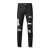 designer maschi jeans puples jean pantaloni per uomini strappati pentagram patchwork per brand brand moto pantalone abbigliamento da uomo magro