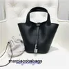 Birkinbag Handbag Womens Designer Bags本物の革のピコチンロックハンドバッグトートバッグ2023新しいヘッドレザーリッチパターン女性バッグ野菜バスケットCab9 Kellyit