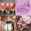 Decorative Flowers Cherry Blossom Rattan Artificial Flower Simulated Bedside Decoration Home Ceiling Wedding