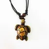 designer Animal necklace elastic leg small turtle resin jewelry pendant sweater chain couple accessory WYEG