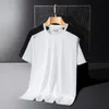 Factory Direct Sales Paar Ice Silk T -shirt Korte mouw plus size heren snel drogen dames sportkleding s 240510