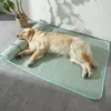 Letto per cani estivo di cerchio con divano di raffreddamento a cuscinetto per piccoli cani di grossa taglia traspirante per cani grandi rattan tappetino per gatto casa per sonno