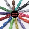 Shoe Parts 0.4CM Reflective Gypsophila Shoelaces For Sneakers Laces Safety Shoelace Round Shoes Strings 120/140/160