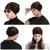 Berets West Coast Iron Cross Choppers Beanie Cap Unisex Winter Warm Bonnet Homme gebreide hoeden Fashion Ski Skullies Beanies