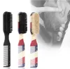 Nuovo Benuola per capelli per la cura del cuoio capelluto per cuoio per cuoio di massa della moda il massimo Detangler Professional 2 in1 barbiere a rasatura a barba per la pulizia della barba StylingTools