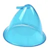 Buste Enhancer 21cm / 18 cm de grande tasse de pompe à vide bleu de grande taille utilisée pour le soulèvement de la hanche massage à la poitrine Q240509