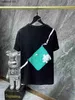 Chrme Heart High End Designer Designer Designer voor Cartoon Graffiti Crossbody Cross Short Sleeve T-shirt met 1: 1 originele labels