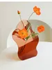 花瓶クリエイティブアクリル型花瓶の家の装飾モダンドライフラワーアレンジメントコンテナリビングルーム装飾