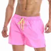 Calça de praia masculina de tamanho grande masculino calças de secagem rápida shorts masculinos de calças esportivas à prova d'água respirável