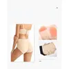 Cintura barriga de barriga recheio de quadril forma feminina Silicone Pad Perda de calcinha intensificador de roupas de roupa falsa Nádegas falsas levantamento de glúten q240509