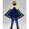 Zeven stuk Halloween Childrens Role Playing King Costume Fantasy European Royal Costume Christmas Gift Set 240510