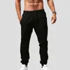 Pantalon pour hommes pour hommes Sports et fitness pantalons de coton pur pantalon en lin respirable