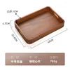 Plates Solid Wood Pallets Serving Tray Household Rectangular Creative Dessert Plate Fruit And Melon Box Moisture-resistant