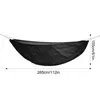Multipurpose hangmat net draagbare swing hangmat luifel voor buiten camping afneembare muggen beschermen netto reisaccessoire 240430