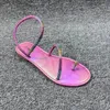라인 스톤 여성 패션 패션 여름 아웃복 플러스 사이즈 해변 캐주얼 슬립 Romen Sandals Sandalias de Mujer Fe