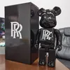 Новая акция RR Pure Black Bear Bear Bear Большой размер 400% -1000% модная руна для кукол